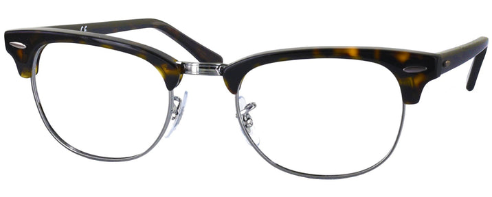 ClubMaster Dark Havana Ray-Ban 5154L Clubmaster Optics Single Vision Full Frame View #1