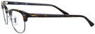 ClubMaster Dark Havana Ray-Ban 5154 Bifocal View #3