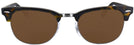ClubMaster Dark Havana Ray-Ban 5154 Progressive Reading Sunglasses View #2