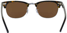 ClubMaster Dark Havana Ray-Ban 5154 Progressive Reading Sunglasses View #4
