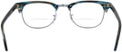 ClubMaster Stripped Blue/Grey Ray-Ban 5154 Bifocal View #4