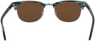 ClubMaster Stripped Blue/Grey Ray-Ban 5154 Bifocal Reading Sunglasses View #4
