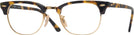ClubMaster Yellow Havana Ray-Ban 5154L Clubmaster Optics Single Vision Full Frame View #1