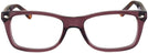 Wayfarer Opal Brown Ray-Ban 5228 Single Vision Full Frame View #2