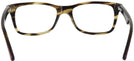 Wayfarer Havana Green Ray-Ban 5228 Single Vision Full Frame View #4