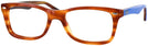 Wayfarer Light Brown Havana Ray-Ban 5228 Computer Style Progressive View #1