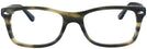 Wayfarer Grey Green Havana Ray-Ban 5228 Single Vision Full Frame View #2