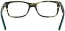 Wayfarer Grey Green Havana Ray-Ban 5228 Single Vision Full Frame View #4