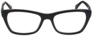 Rectangle Shiny Black Ray-Ban 5298 Single Vision Full Frame View #2