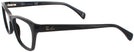 Rectangle Shiny Black Ray-Ban 5298 Single Vision Full Frame View #3
