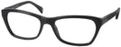 Rectangle Shiny Black Ray-Ban 5298 Single Vision Full Frame View #1