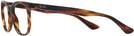 Square Striped Havana Ray-Ban 5369 Progressive No-Lines View #3
