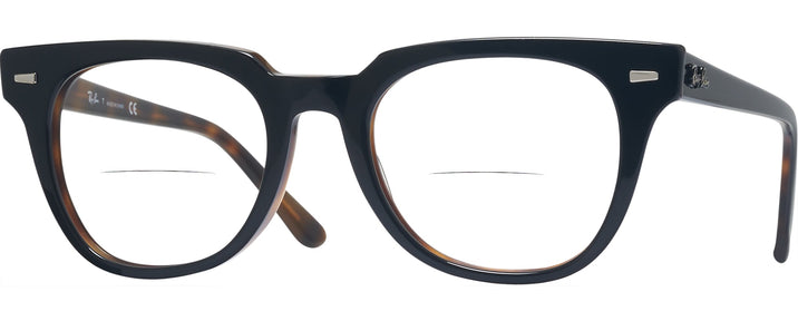 Square Grey On Havana Ray-Ban 5377 Bifocal View #1