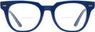 Square Blue On Vischy Blue/white Ray-Ban 5377 Bifocal View #2