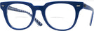 Square Blue On Vischy Blue/white Ray-Ban 5377 Bifocal View #1