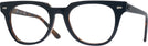 Square Grey On Havana Ray-Ban 5377 Progressive No-Lines View #1