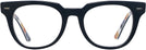 Square Blue On Stripes Orange/white Ray-Ban 5377 Progressive No-Lines View #2