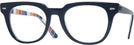 Square Blue On Stripes Orange/white Ray-Ban 5377 Progressive No-Lines View #1
