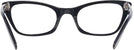 Cat Eye Black Ray-Ban 5499 Single Vision Full Frame View #4