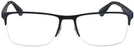 Square Matte Black Ray-Ban 6335 Computer Style Progressive View #2