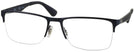 Square Matte Black Ray-Ban 6335 Computer Style Progressive View #1