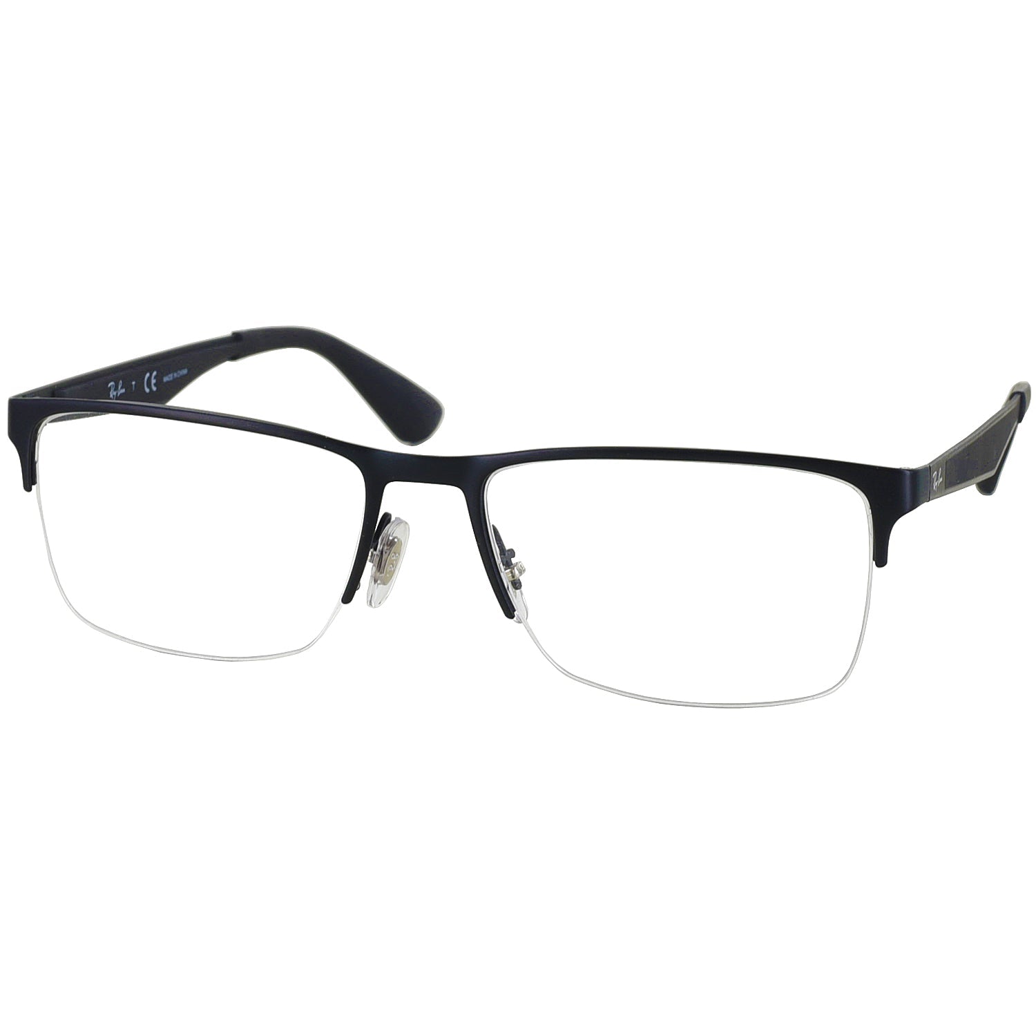 Ray-Ban メガネ スリムチタンフレーム ブラック(度付き) 絶版モデル ① Ray-Ban 6335 Single Vision Full Reader – ReadingGlasses.com