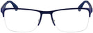 Square Gunmetal Top Blue Ray-Ban 6335 Single Vision Full Frame View #2