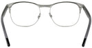 Square Silver Top Black Ray-Ban 6412 Computer Style Progressive View #4