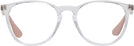 Square Transparent Ray-Ban 7046 Progressive No-Lines View #2