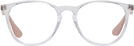 Square Transparent Ray-Ban 7046 Single Vision Full Frame View #2