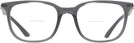 Square Transparent Grey Ray-Ban 7211 Bifocal View #2