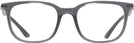 Square Transparent Grey Ray-Ban 7211 Computer Style Progressive View #2