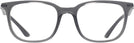 Square Transparent Grey Ray-Ban 7211 Computer Style Progressive View #2