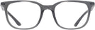 Square Transparent Grey Ray-Ban 7211 Progressive No-Lines View #2