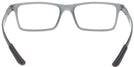 Rectangle Grey Ray-Ban 8901 Single Vision Full Frame View #4