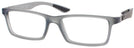 Rectangle Grey Ray-Ban 8901 Single Vision Full Frame View #1