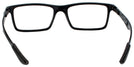 Rectangle Black Ray-Ban 8901 Single Vision Full Frame View #4