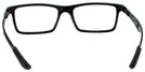 Rectangle Black Ray-Ban 8901 Progressive No-Lines View #4