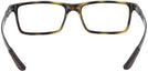 Rectangle Tortoise Ray-Ban 8901 Single Vision Full Frame View #4