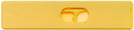 Rectangle Yellow Read On Single Vision Half Frame View #1