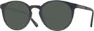 Round Black Byblos Bifoca Reading Sunglasses View #1