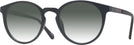 Round Black Byblos w/ Gradient Progressive No-Line Reading Sunglasses View #1