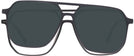Aviator,Square Black Compass Progressive No-Lines View #2