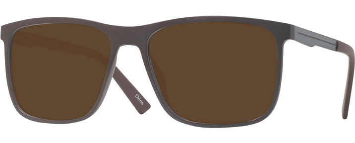 Square Tortoise Dubrovnik Progressive Reading Sunglasses View #1