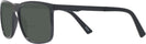 Square Black Dubrovnik Bifocal Reading Sunglasses View #3