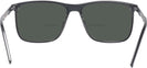 Square Black Dubrovnik Bifocal Reading Sunglasses View #4