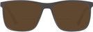 Square Tortoise Dubrovnik Bifocal Reading Sunglasses View #2