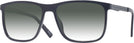 Square Black With Blue Dubrovnik w/ Gradient Progressive No-Line Reading Sunglasses View #1