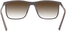 Square Tortoise Dubrovnik w/ Gradient Progressive No-Line Reading Sunglasses View #4