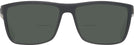 Rectangle Black Endurance Bifocal Reading Sunglasses View #2